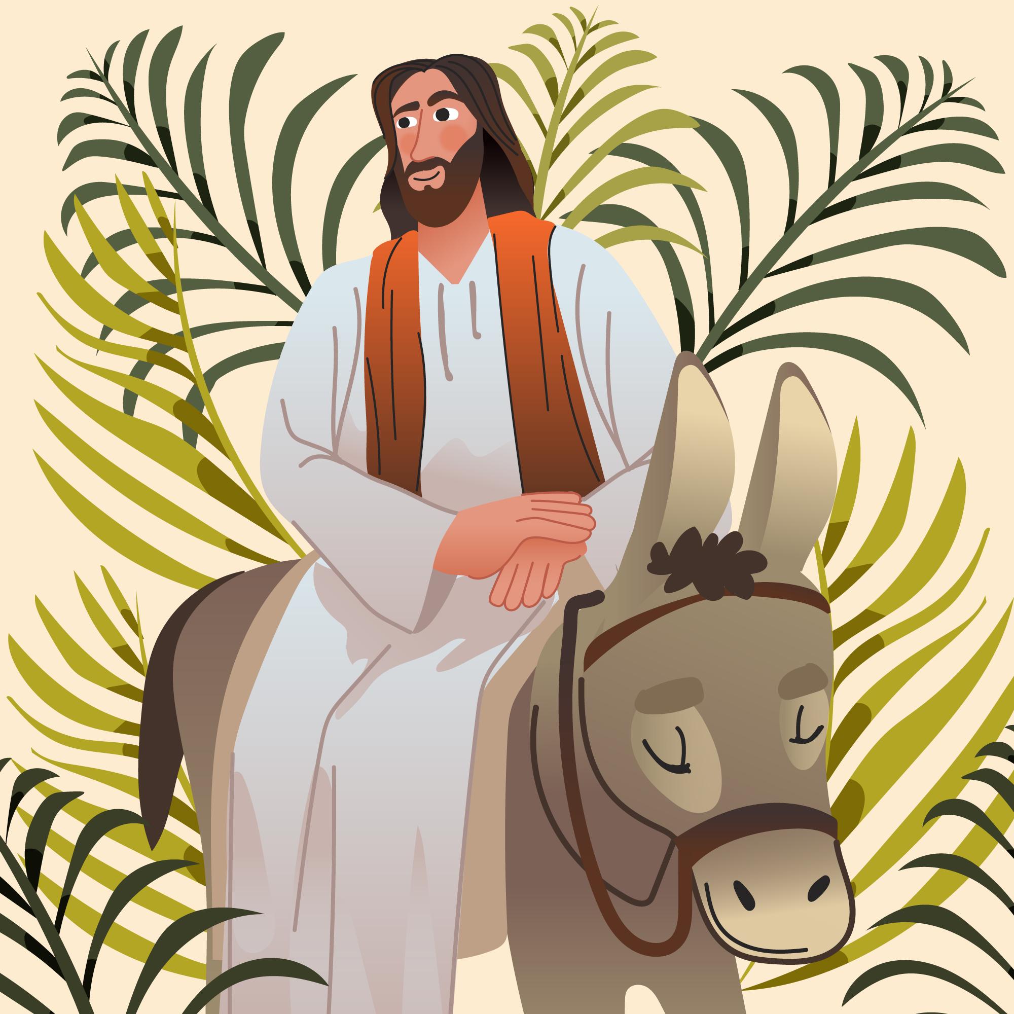 holy week images of jesus